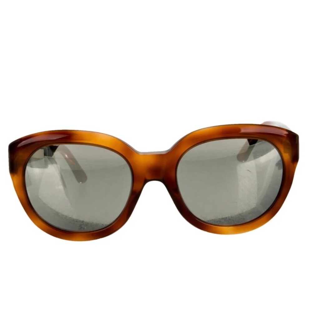NWOT Celine Havana Mirrored Sunglasses CL40049F with Case and Cloth Italy
